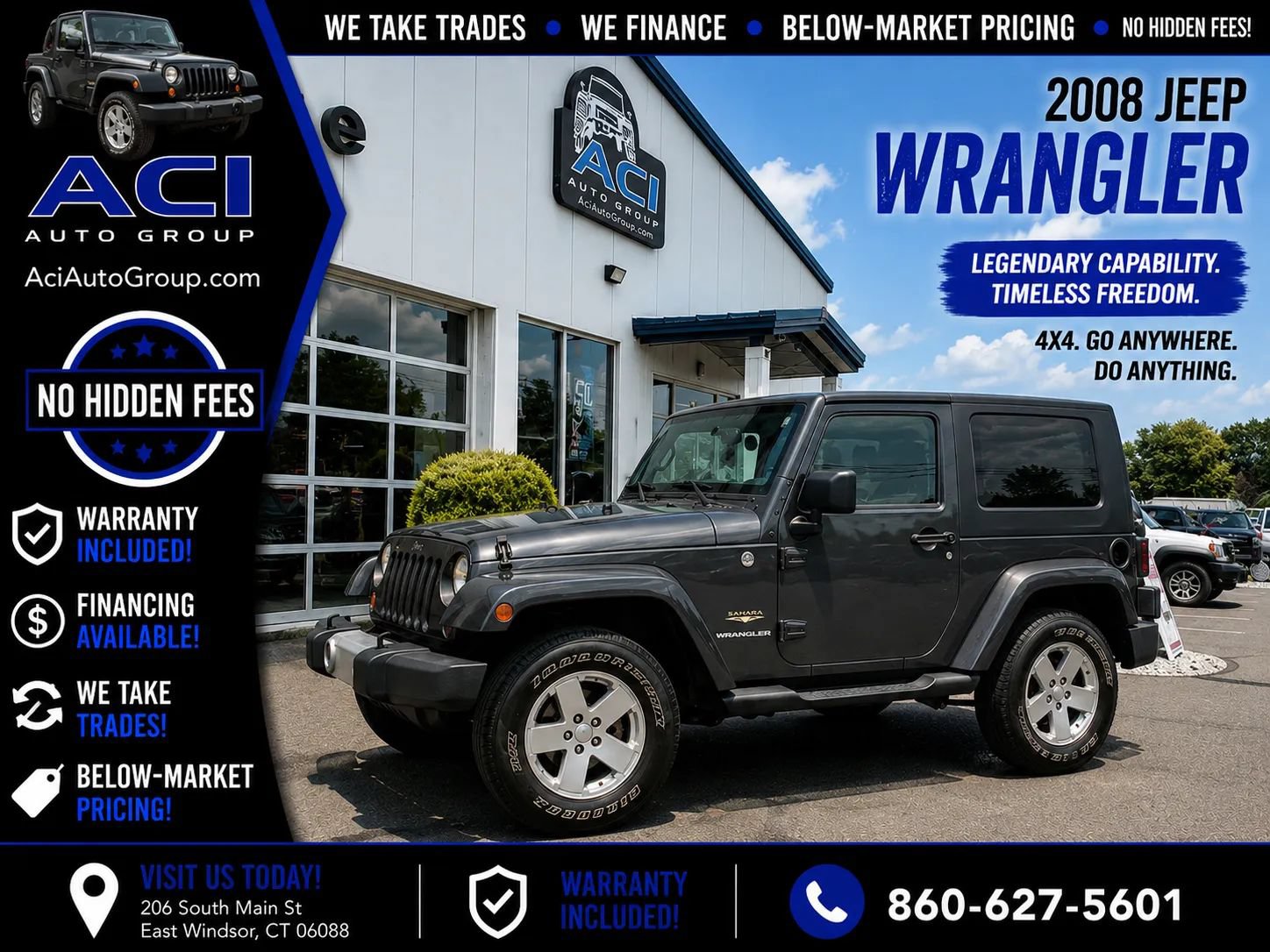 Used 2008 Jeep Wrangler Sahara w/ PWR Convenience Group