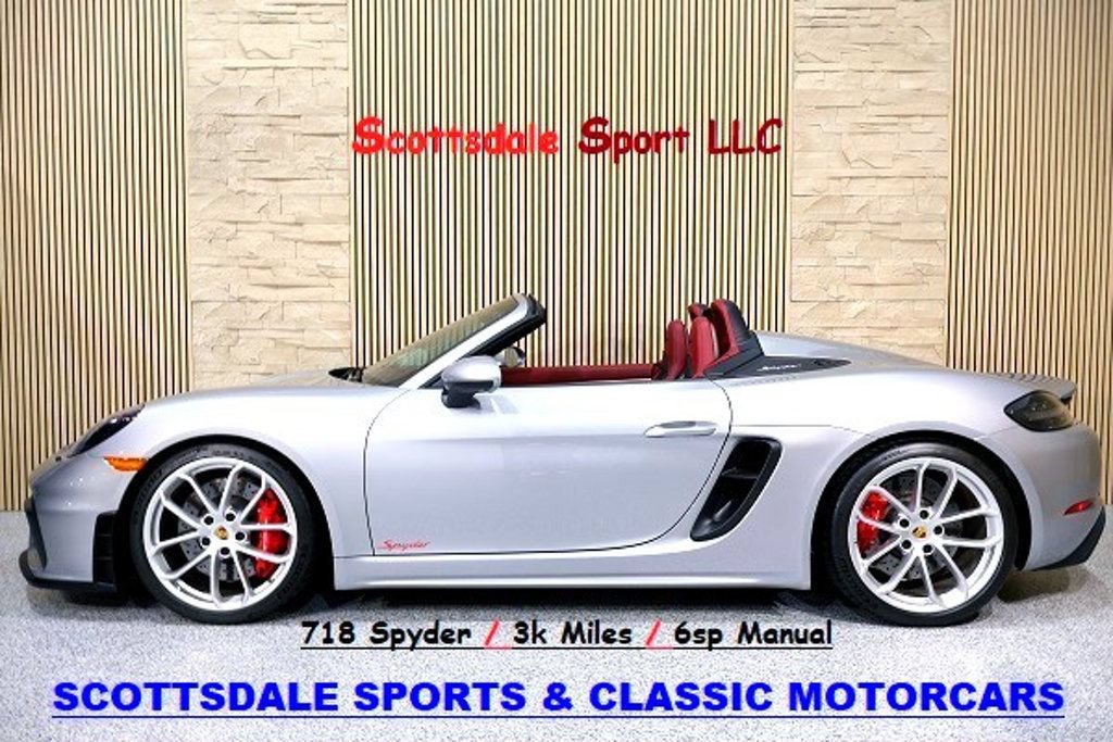 Used 2023 Porsche 718 Boxster Spyder