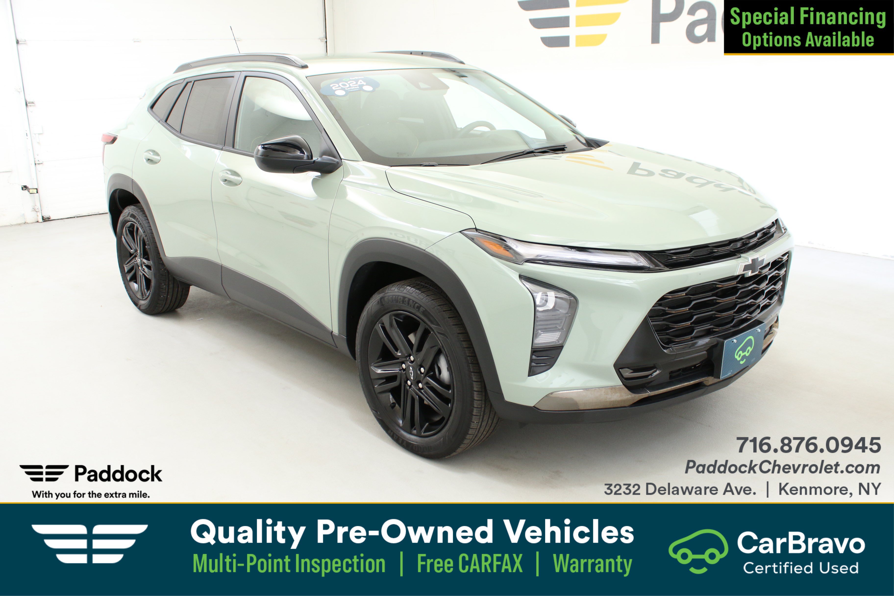 Certified 2024 Chevrolet Trax ACTIV w/ Driver Confidence Package