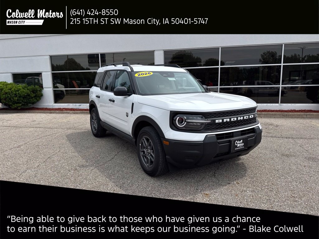 New 2026 Ford Bronco Sport Big Bend