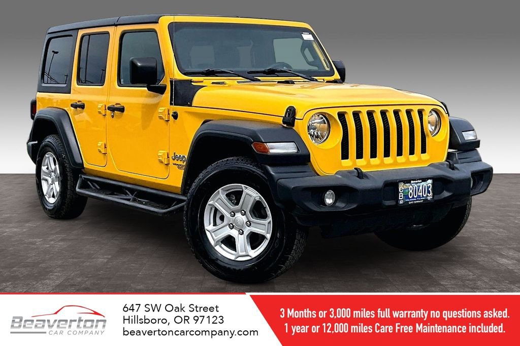 2019 Jeep Wrangler Unlimited Sport S