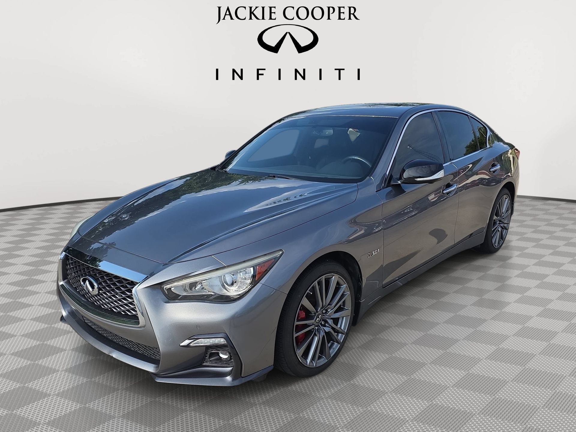 Certified 2019 INFINITI Q50 Red Sport 400 w/ Cargo Package (L96)