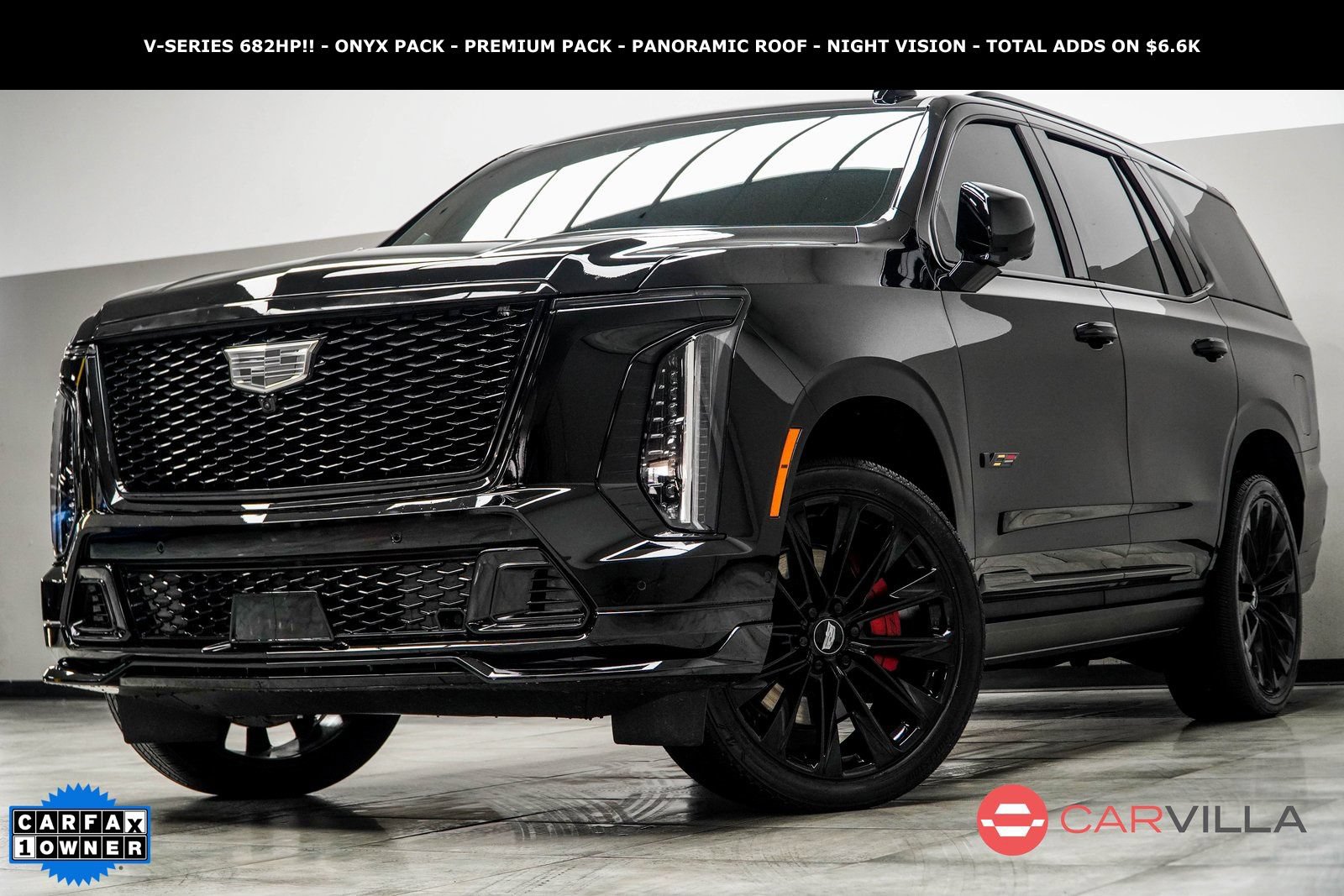 Used 2025 Cadillac Escalade V w/ LPO, ONYX Package
