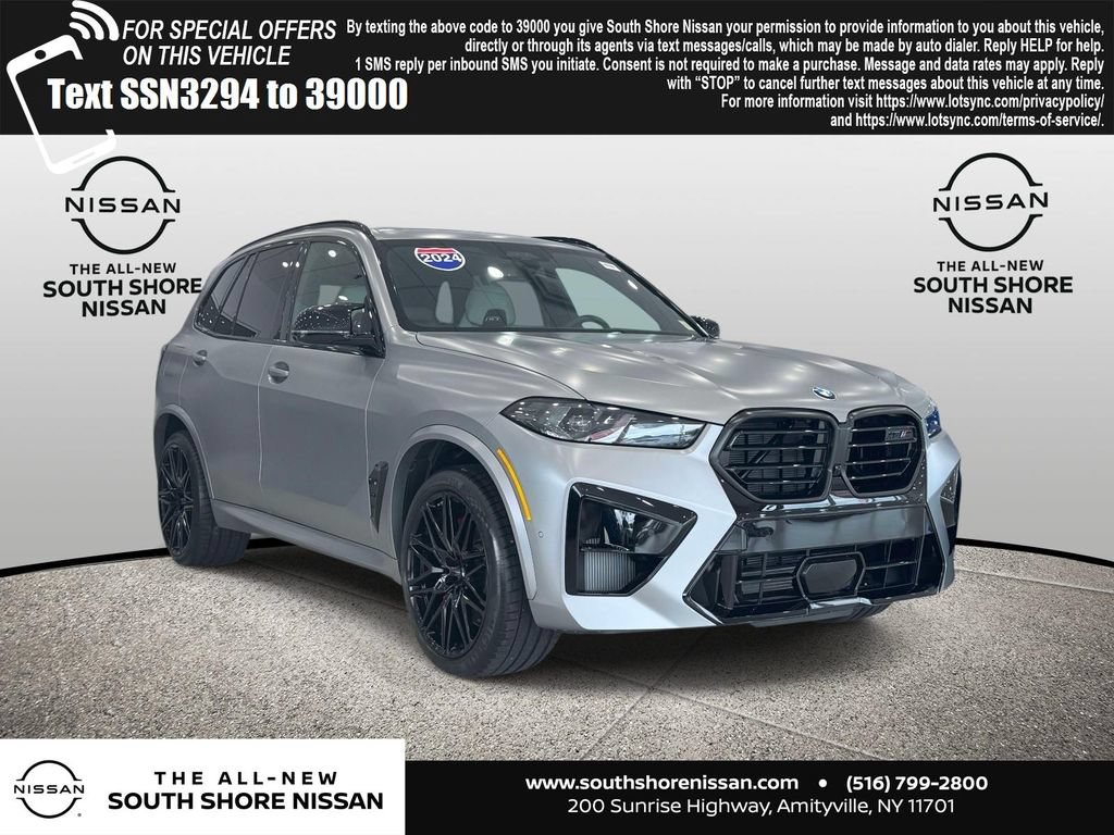 Used 2024 BMW X5 M Competition w/ Executive Package