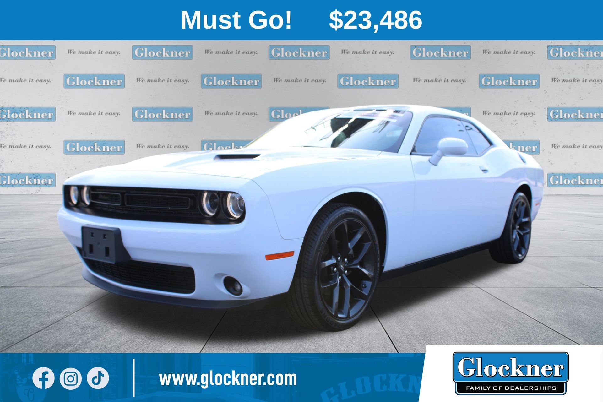 Used 2023 Dodge Challenger SXT w/ Blacktop Package
