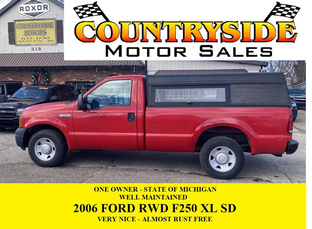 Used 2006 Ford F250 2WD Regular Cab Super Duty
