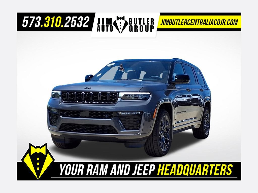 New 2026 Jeep Grand Cherokee L Summit w/ Obsidian Package