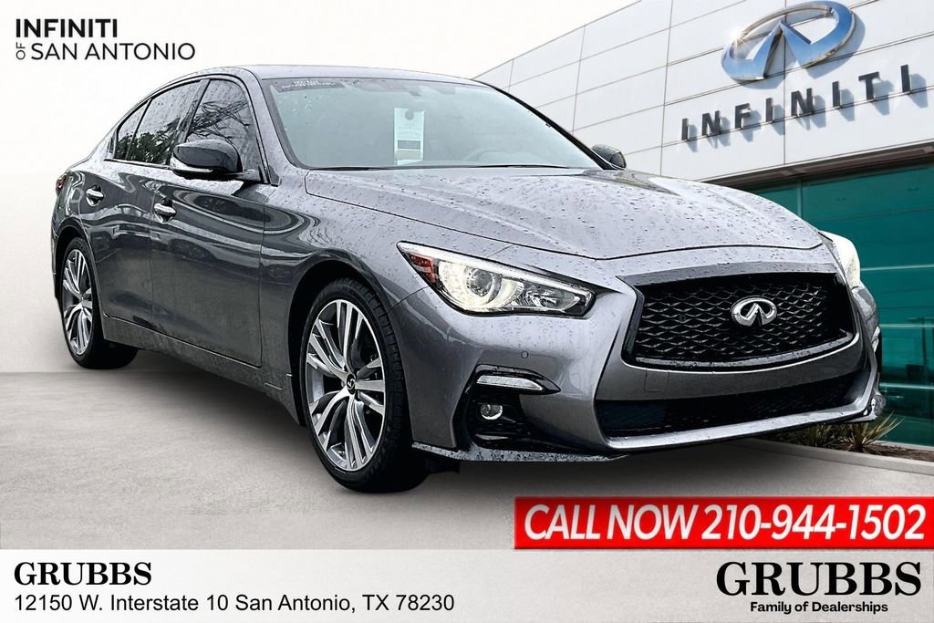 Certified 2023 INFINITI Q50 Sensory