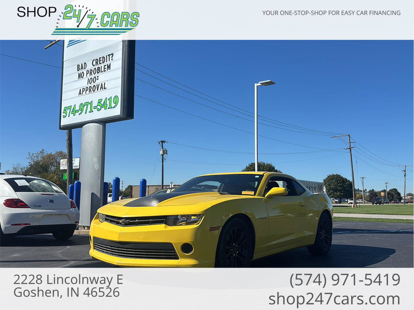 Used 2015 Chevrolet Camaro LS