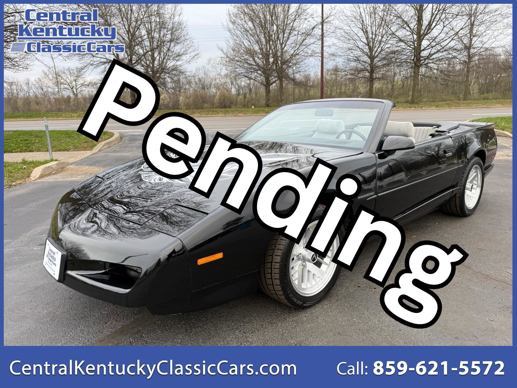 Used 1991 Pontiac Firebird Convertible