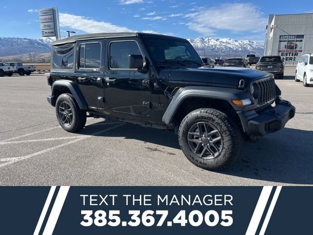 Used 2024 Jeep Wrangler Sport S
