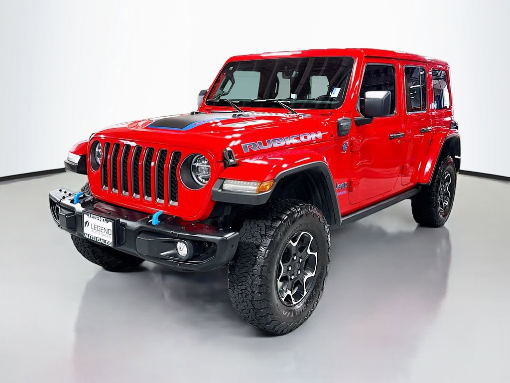 Used 2021 Jeep Wrangler Unlimited Rubicon 4xe w/ Steel Bumper Group