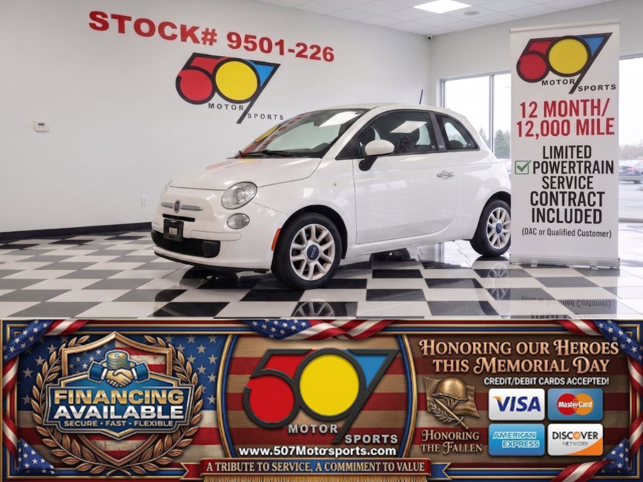 Used 2017 FIAT 500 Pop