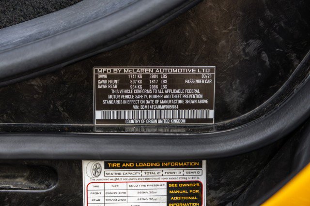 Used 2021 McLaren 720S Performance photo 58