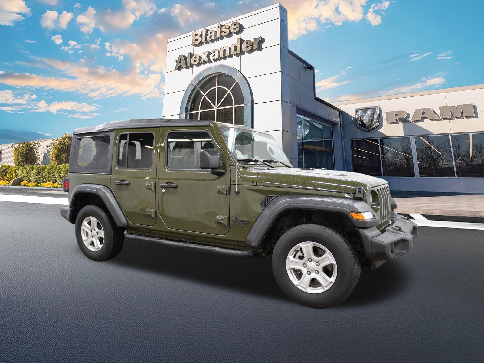 Certified 2022 Jeep Wrangler Unlimited Sport