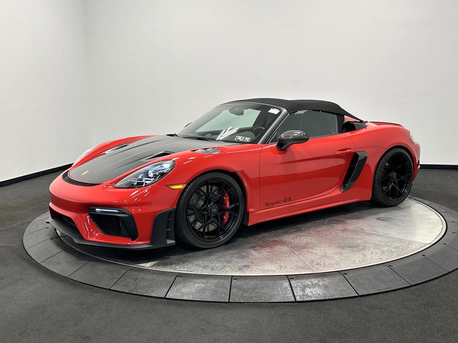 Certified 2024 Porsche 718 Boxster Spyder RS