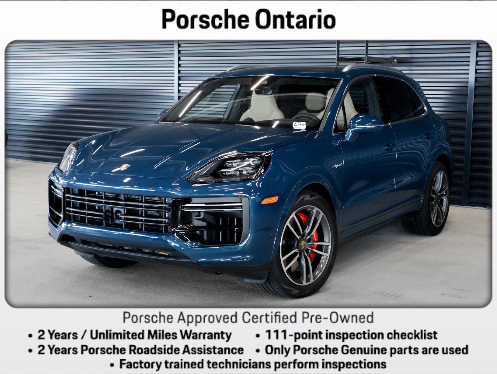 Certified 2024 Porsche Cayenne Turbo