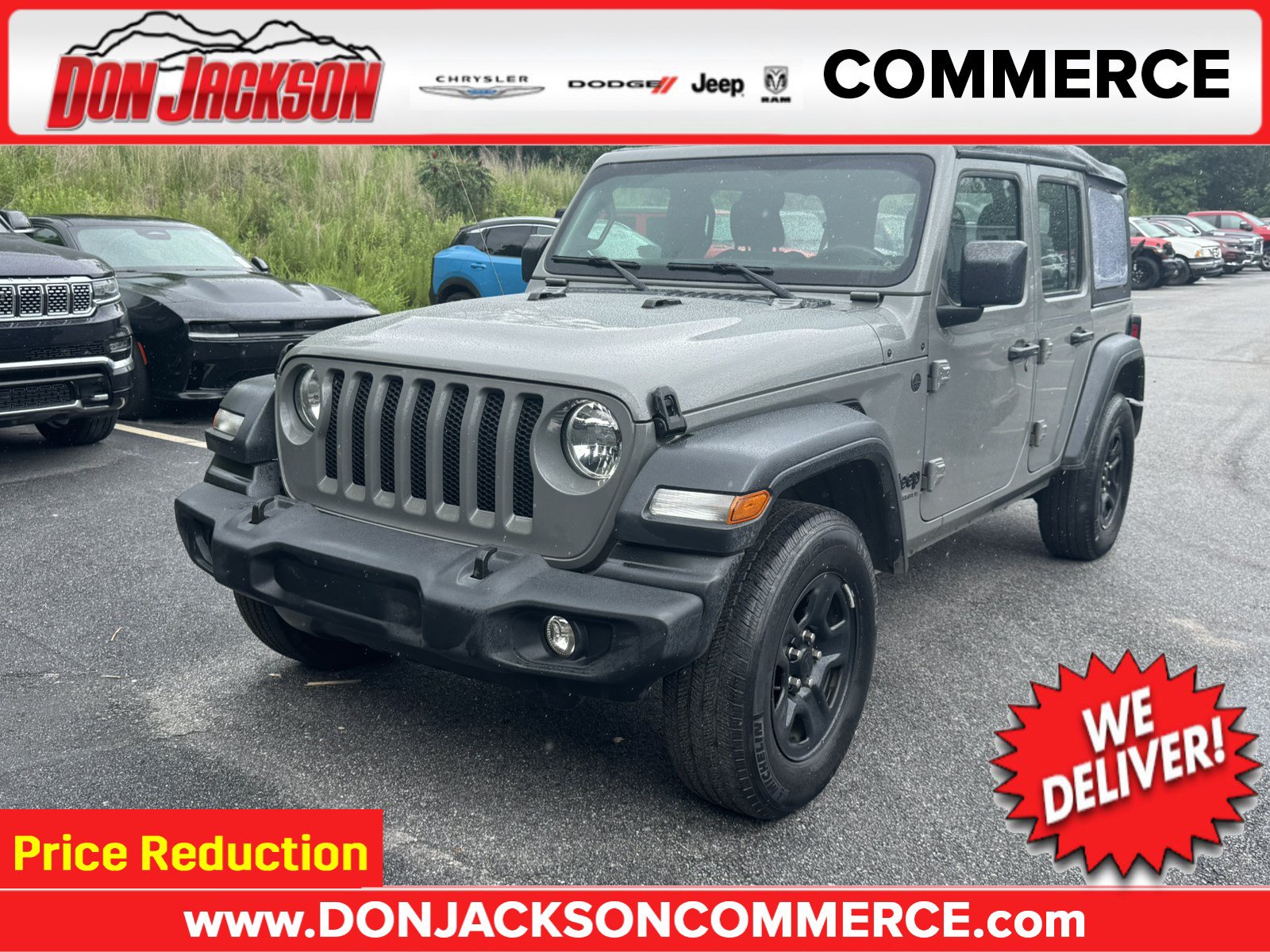 Used 2023 Jeep Wrangler Unlimited Sport