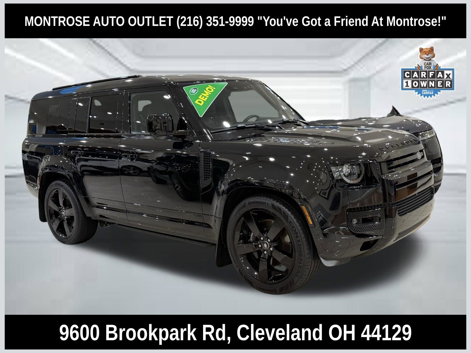 Certified 2025 Land Rover Defender 130 V8