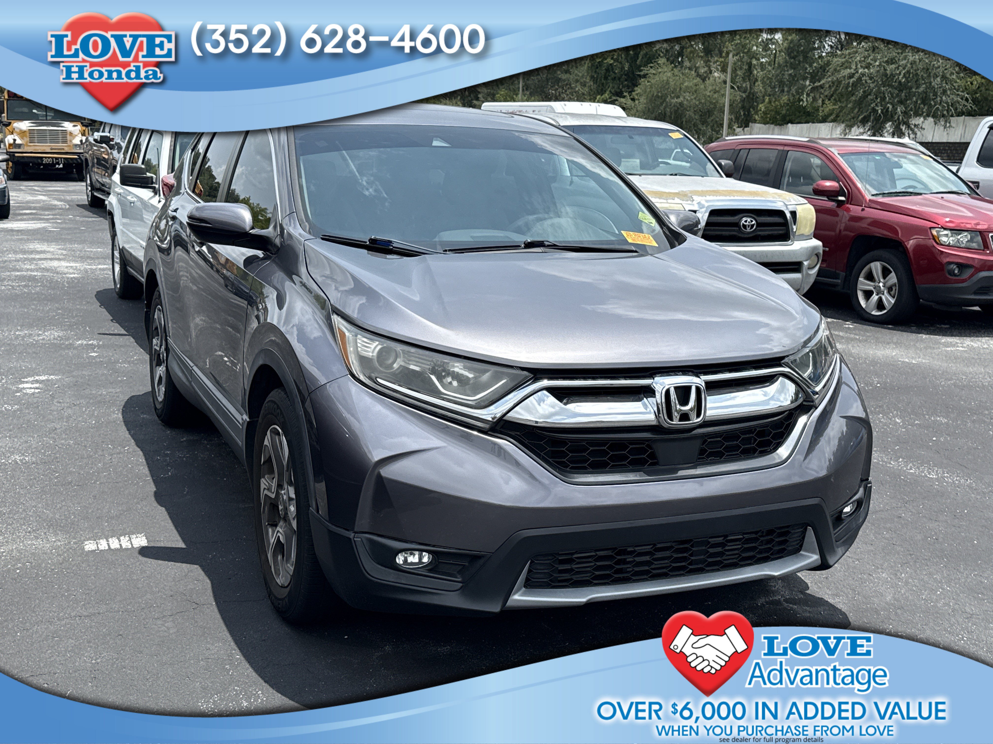 Certified 2017 Honda CR-V EX