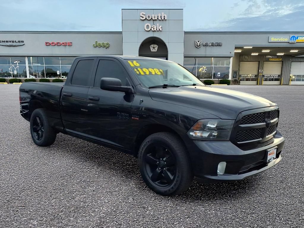 Certified 2016 RAM 1500 Express w/ Black Ram 1500 Express Group