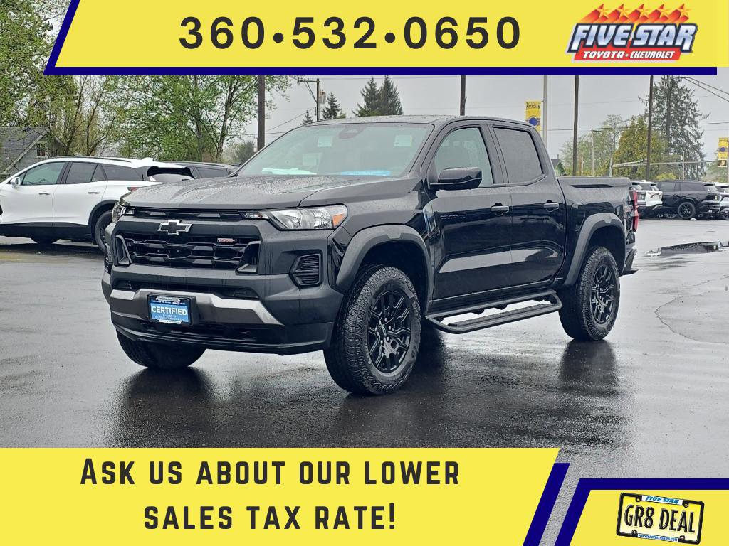 Certified 2024 Chevrolet Colorado Trail Boss w/ Technology Package