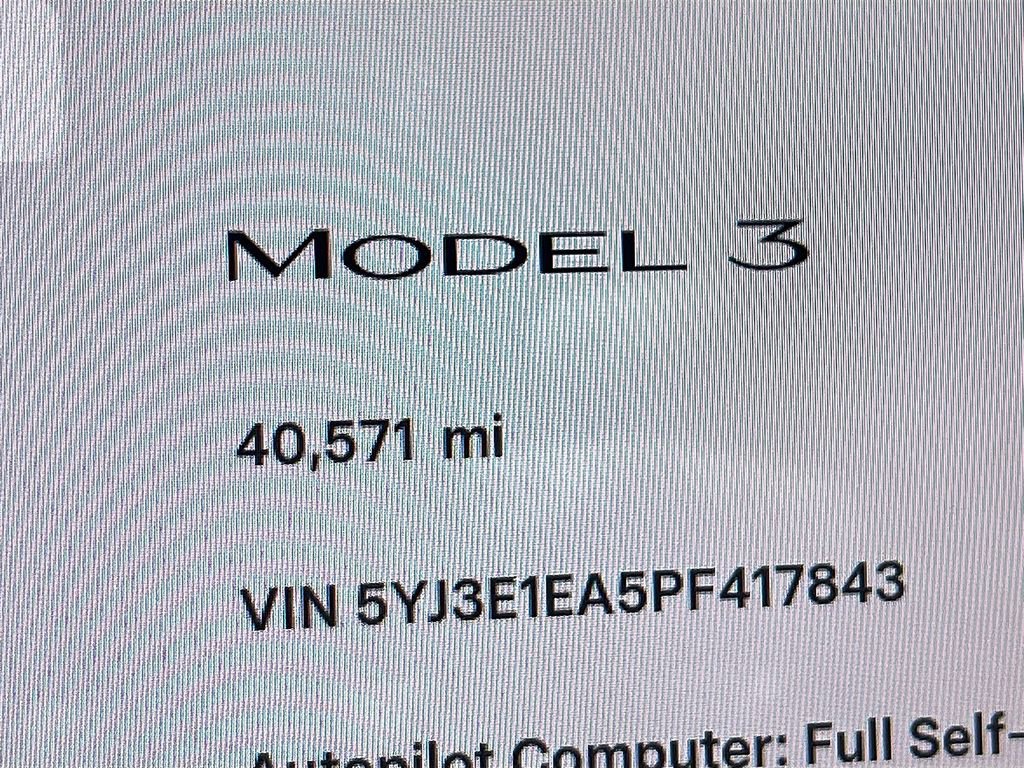 2023 Tesla Model 3 Standard Range