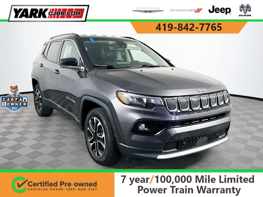 Certified 2022 Jeep Compass Limited