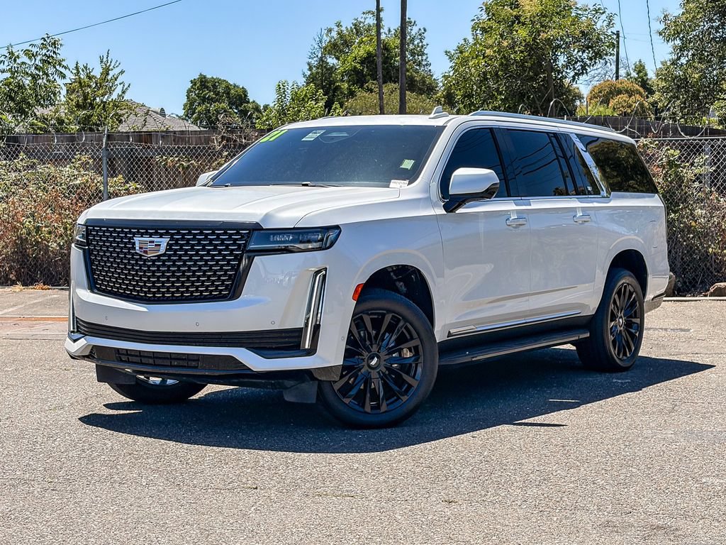 Certified 2021 Cadillac Escalade ESV Premium Luxury w/ Driver Assist Tech Package