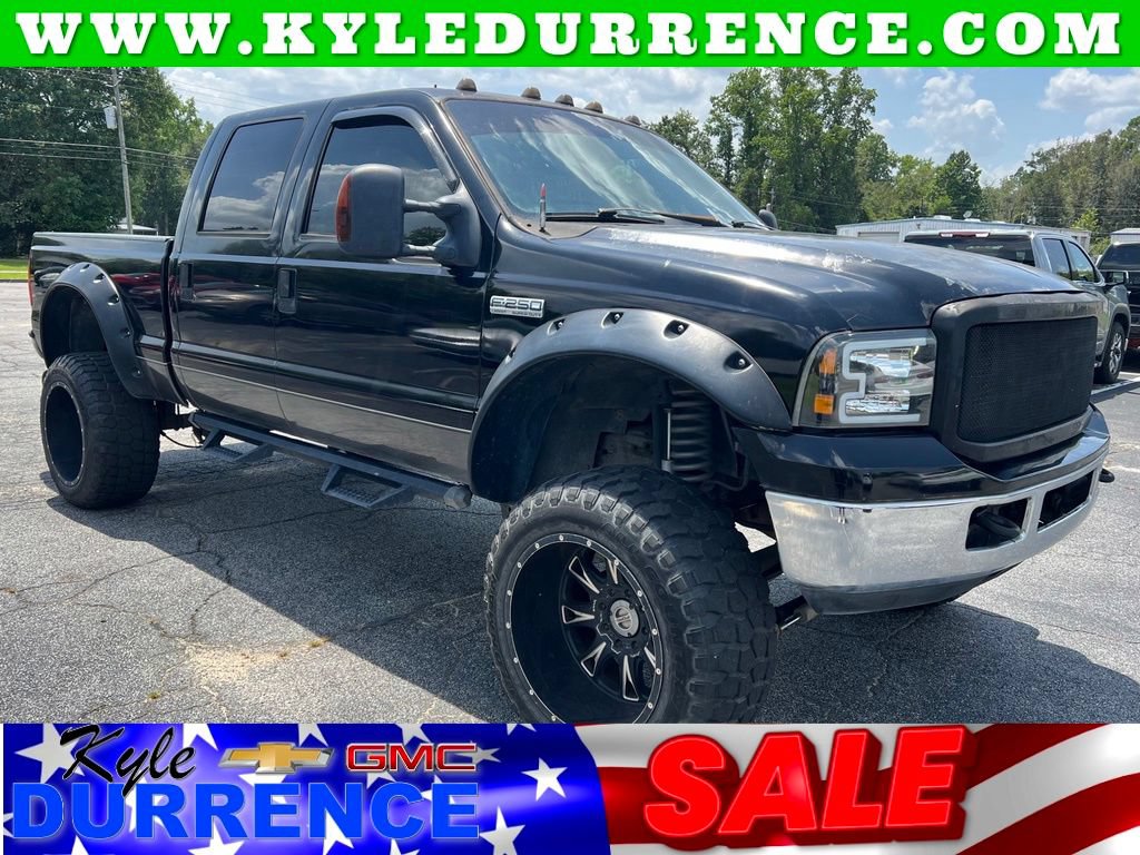 Used 2007 Ford F250 4x4 Crew Cab Super Duty