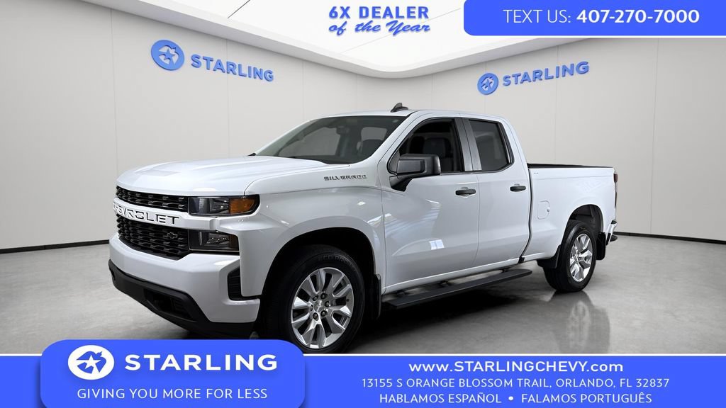 Certified 2020 Chevrolet Silverado 1500 Custom w/ Custom Value Package