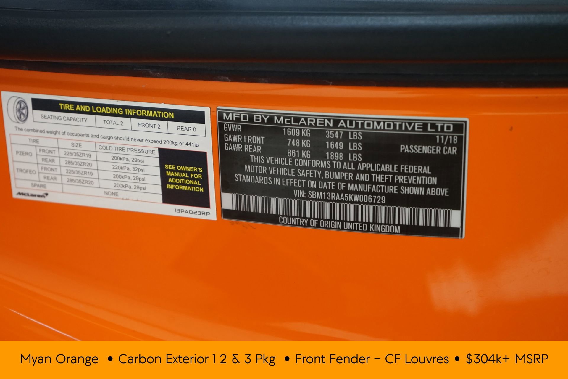 Used 2019 McLaren 600LT photo 40