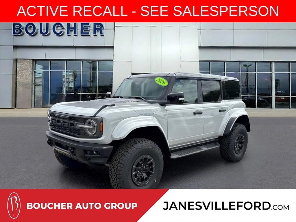 New 2026 Ford Bronco Raptor