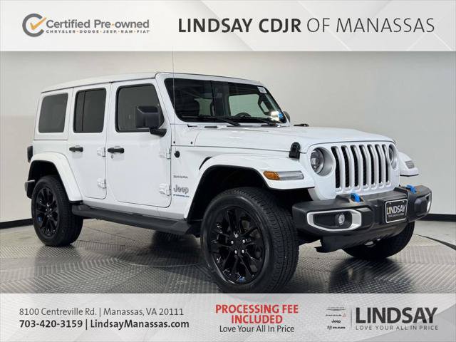 Certified 2023 Jeep Wrangler Unlimited Sahara w/ Cold Weather Group