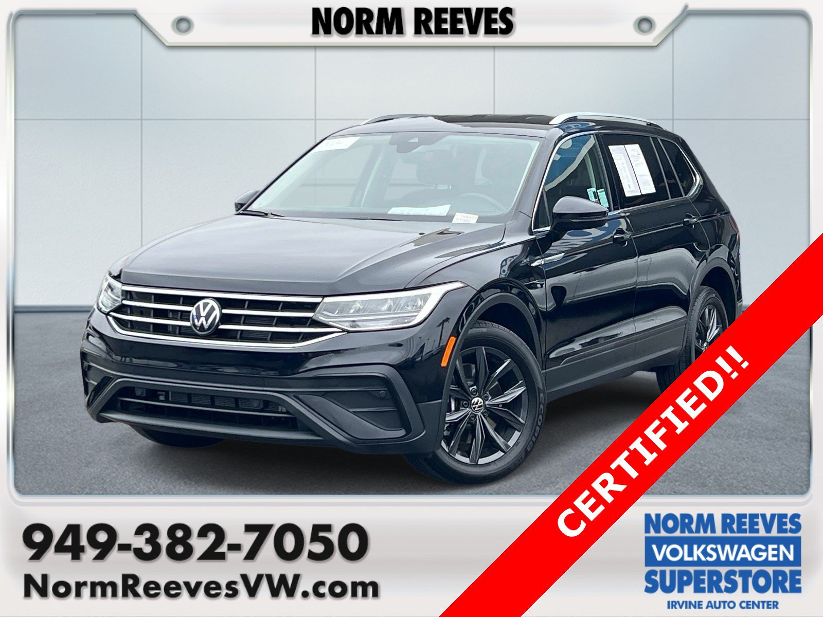 Certified 2024 Volkswagen Tiguan SE