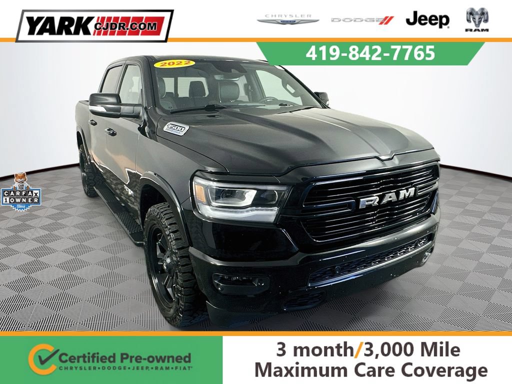Used 2022 RAM 1500 Laramie w/ Sport Appearance Package