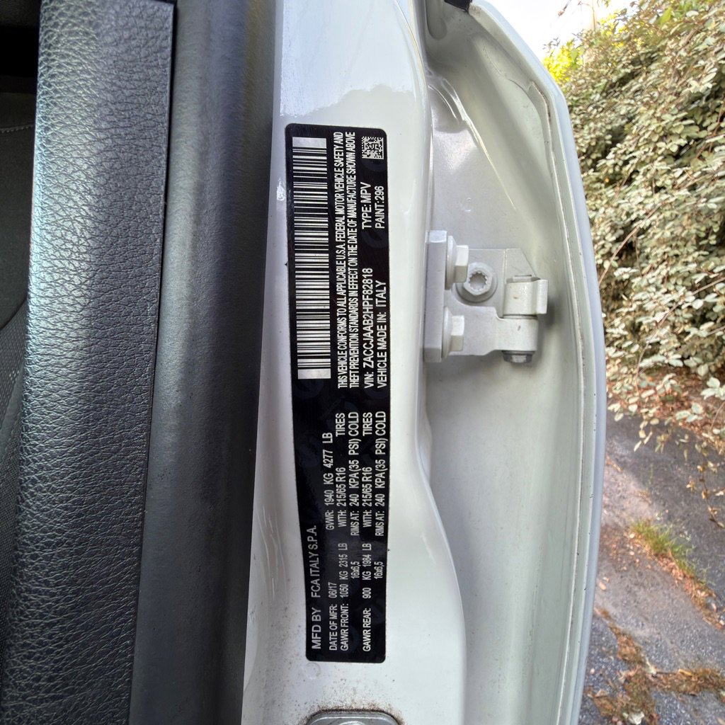 2017 Jeep Renegade Sport