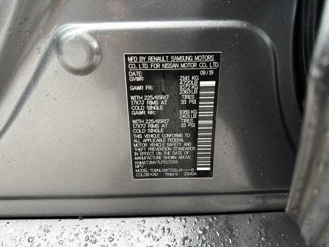 2020 Nissan Rogue SV