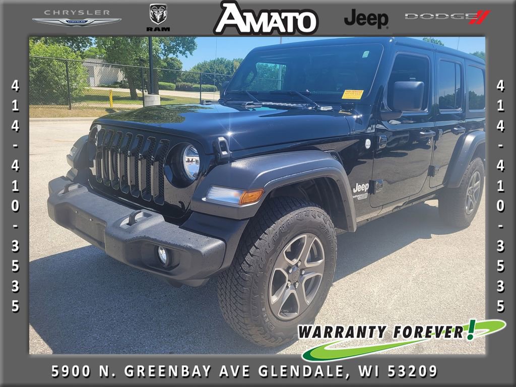 Used 2019 Jeep Wrangler Unlimited Sport S