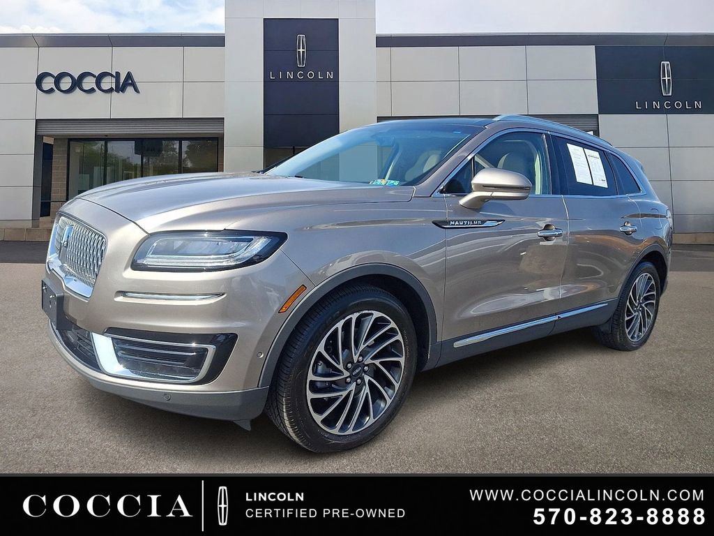 Certified 2019 Lincoln Nautilus Reserve