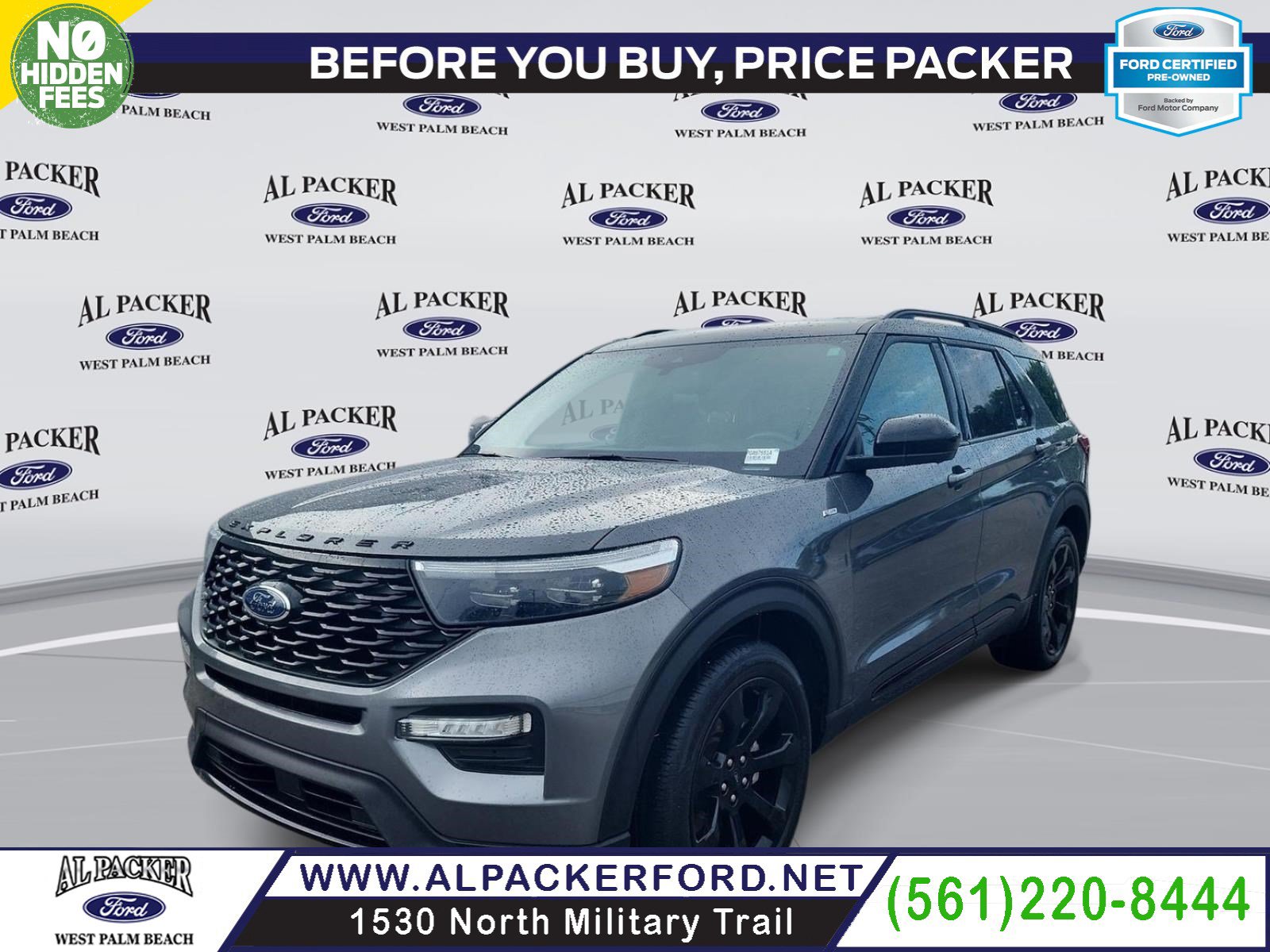 Certified 2023 Ford Explorer ST-Line w/ Class IV Trailer Tow Package