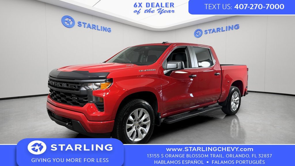 Certified 2025 Chevrolet Silverado 1500 Custom