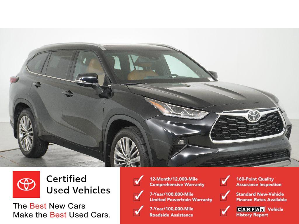 Certified 2024 Toyota Highlander Platinum