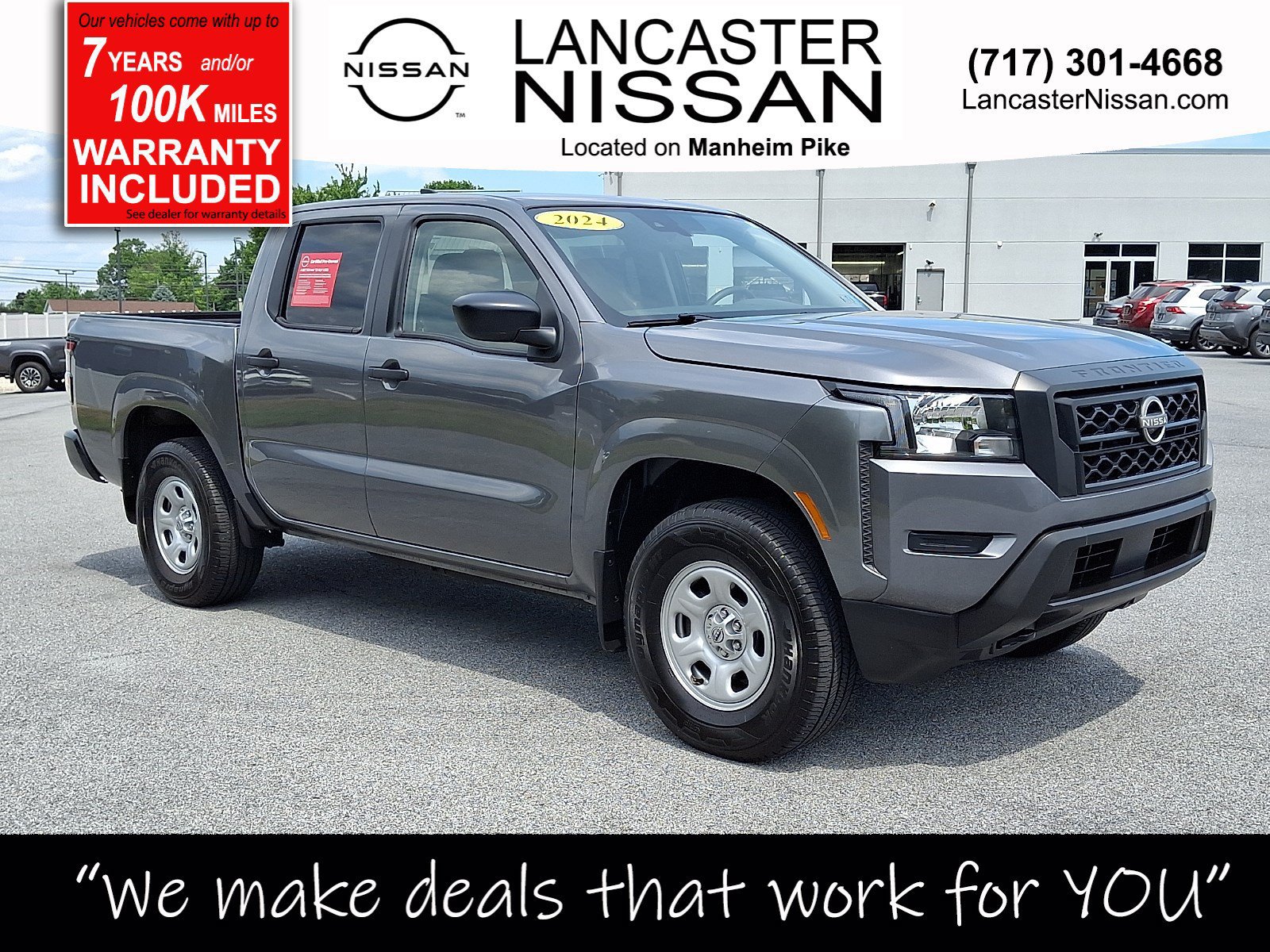 Certified 2024 Nissan Frontier S w/ Technology Package