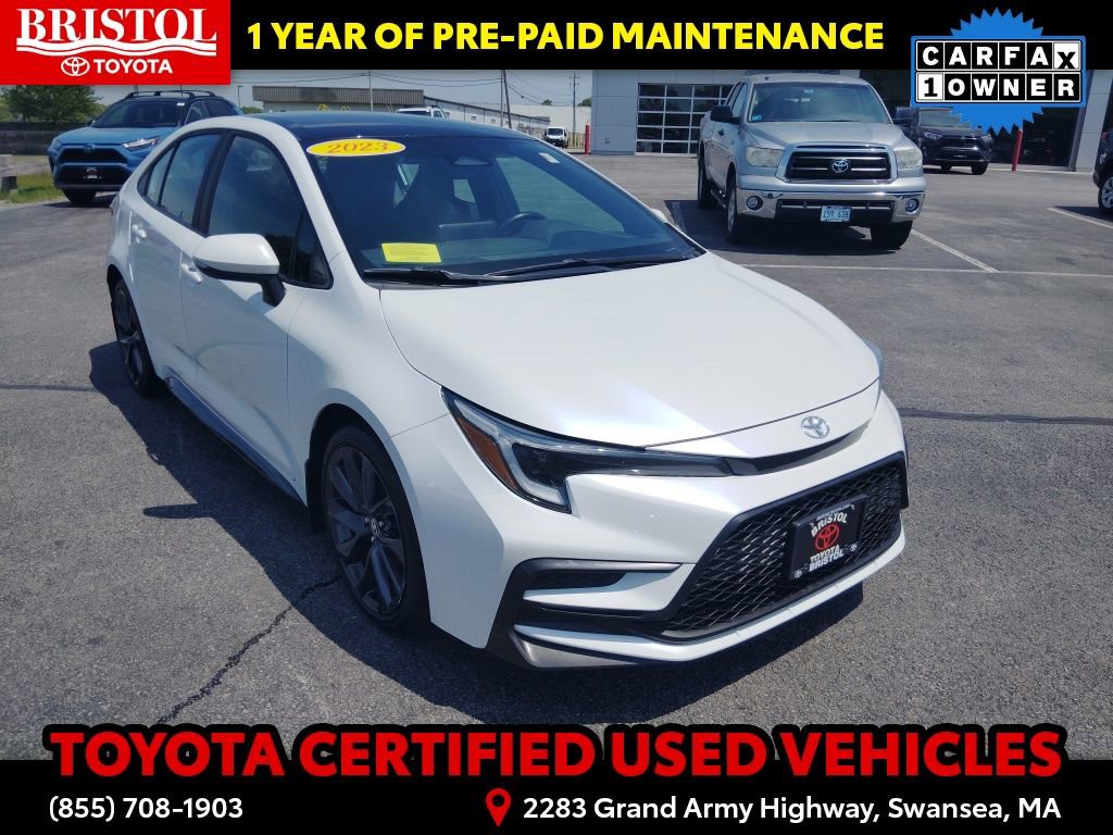 Certified 2023 Toyota Corolla SE w/ Carpet Mat Package (TMS)