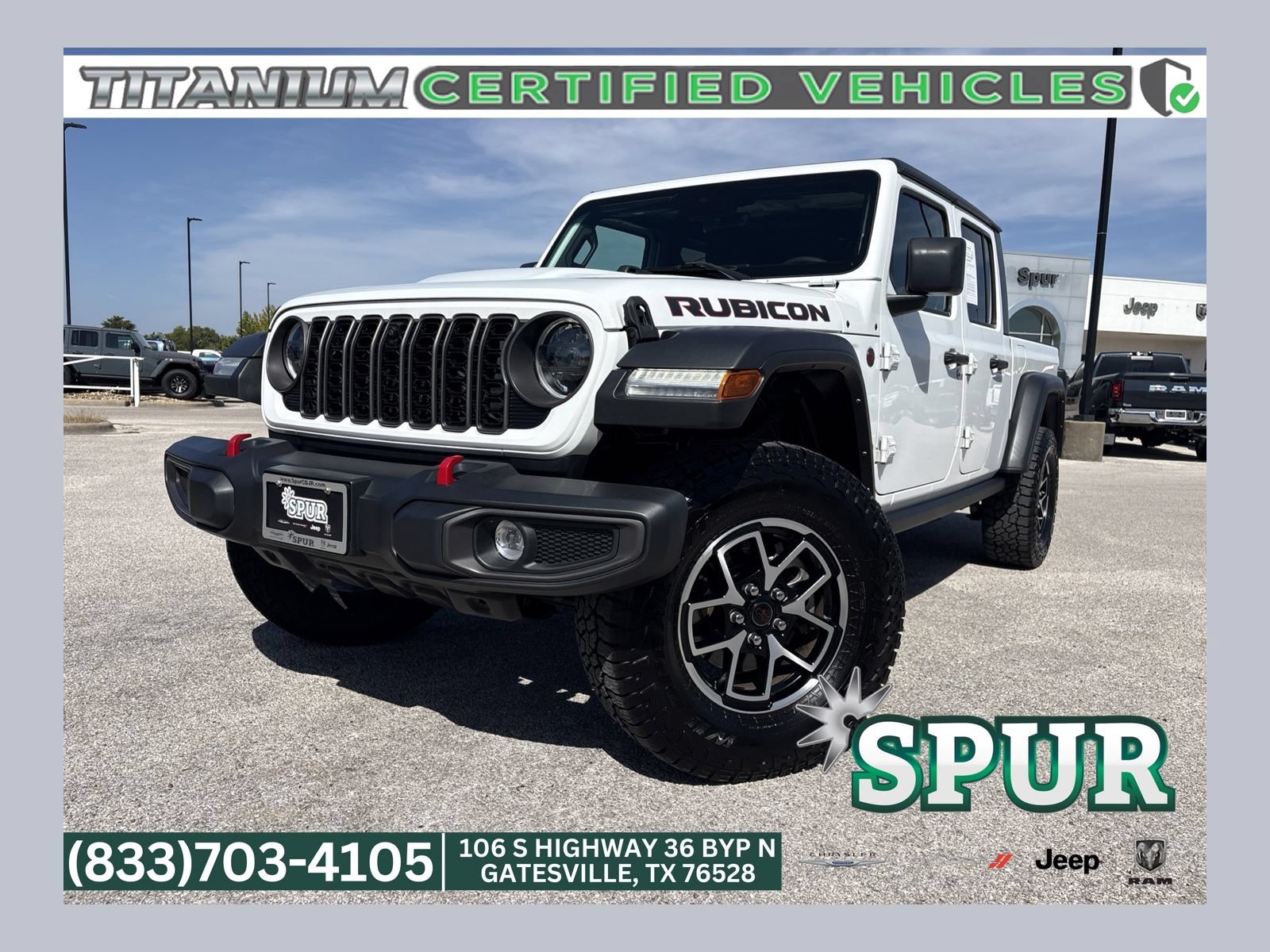 Used 2024 Jeep Gladiator Rubicon w/ Technology Group