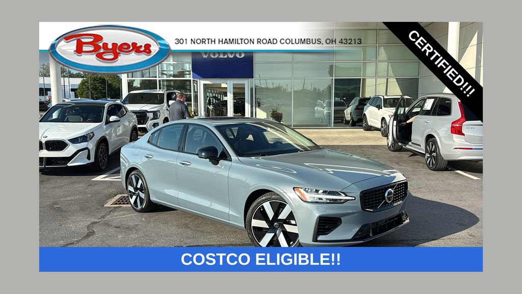 Certified 2024 Volvo S60 T8 Plus w/ Climate Package