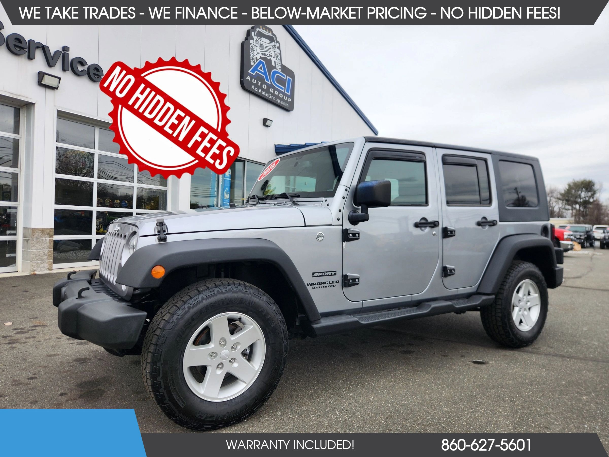 Used 2016 Jeep Wrangler Unlimited Sport w/ Quick Order Package 24S