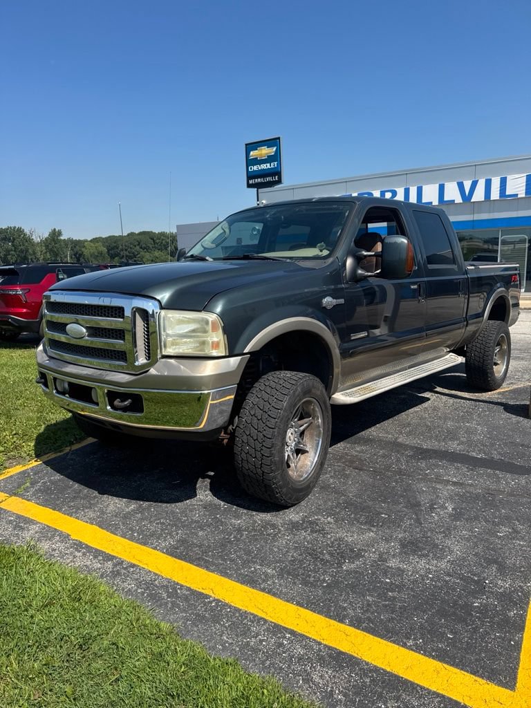 Used 2005 Ford F250 4x4 Crew Cab Super Duty