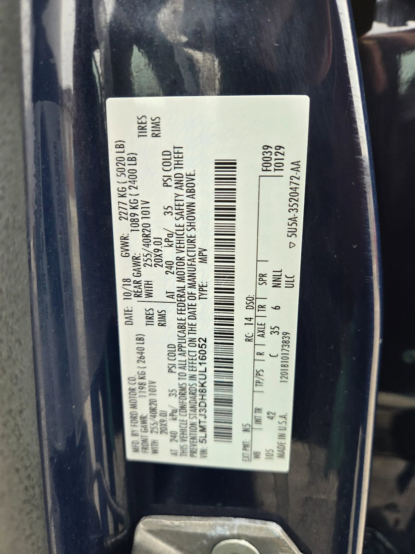 2019 Lincoln MKC Reserve